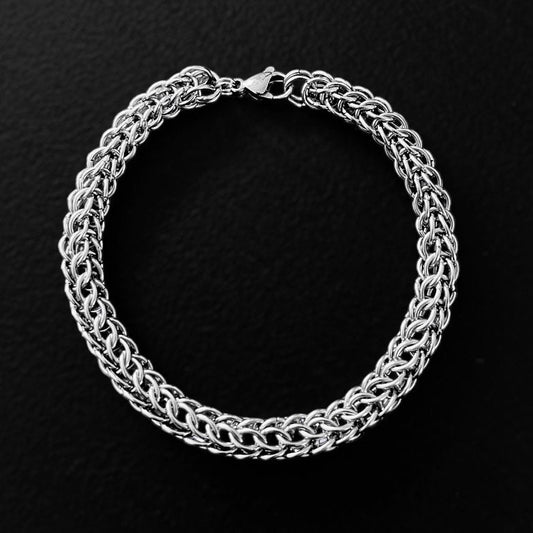 Stainless Steel Full Persian Chainmail Bracelet