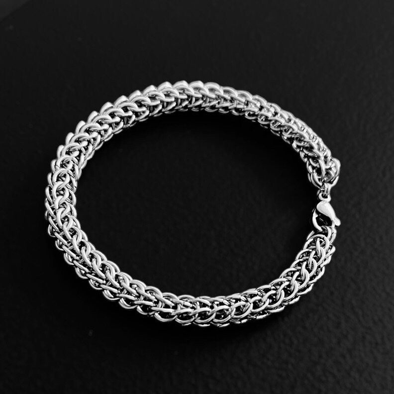 Stainless Steel Full Persian Chainmail Bracelet
