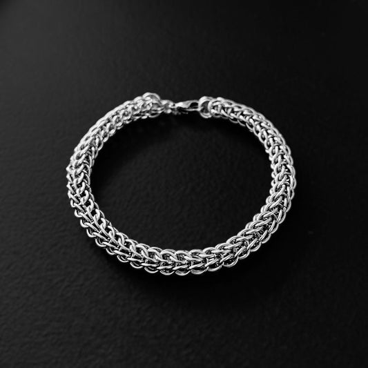 Stainless Steel Full Persian Chainmail Bracelet
